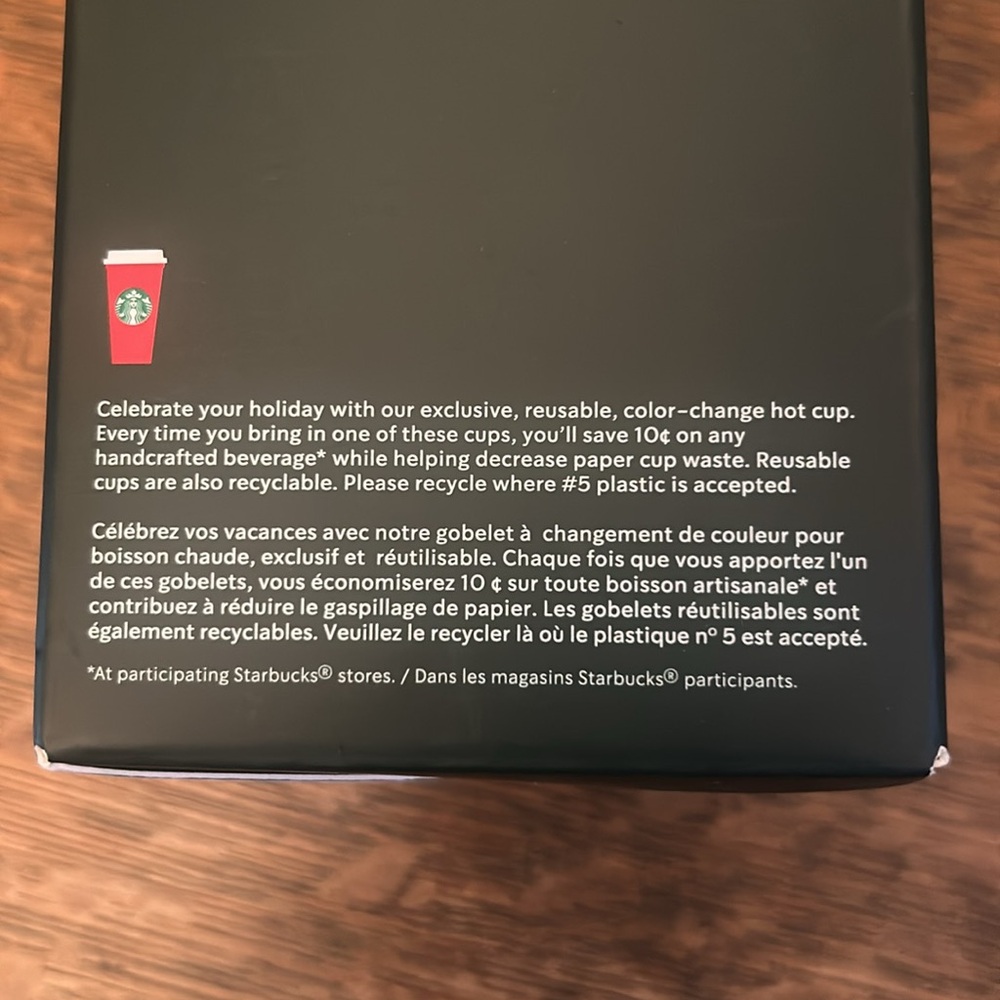 Starbucks Holiday 2021 Reusable Color Changing Hot Cups - Picture 5 of 6